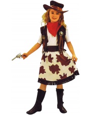 Strój kowbojki 120-130cm